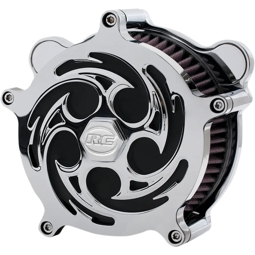 RC COMPONENTS Savage Air Cleaner - Chrome AC-02C-85C