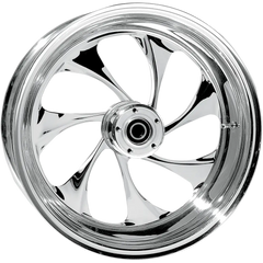 RC COMPONENTS Wheel - Drifter - Rear - Single Disc/without ABS - Chrome - 16x3.5 - '02-'07 FLT 16350-9974-101C