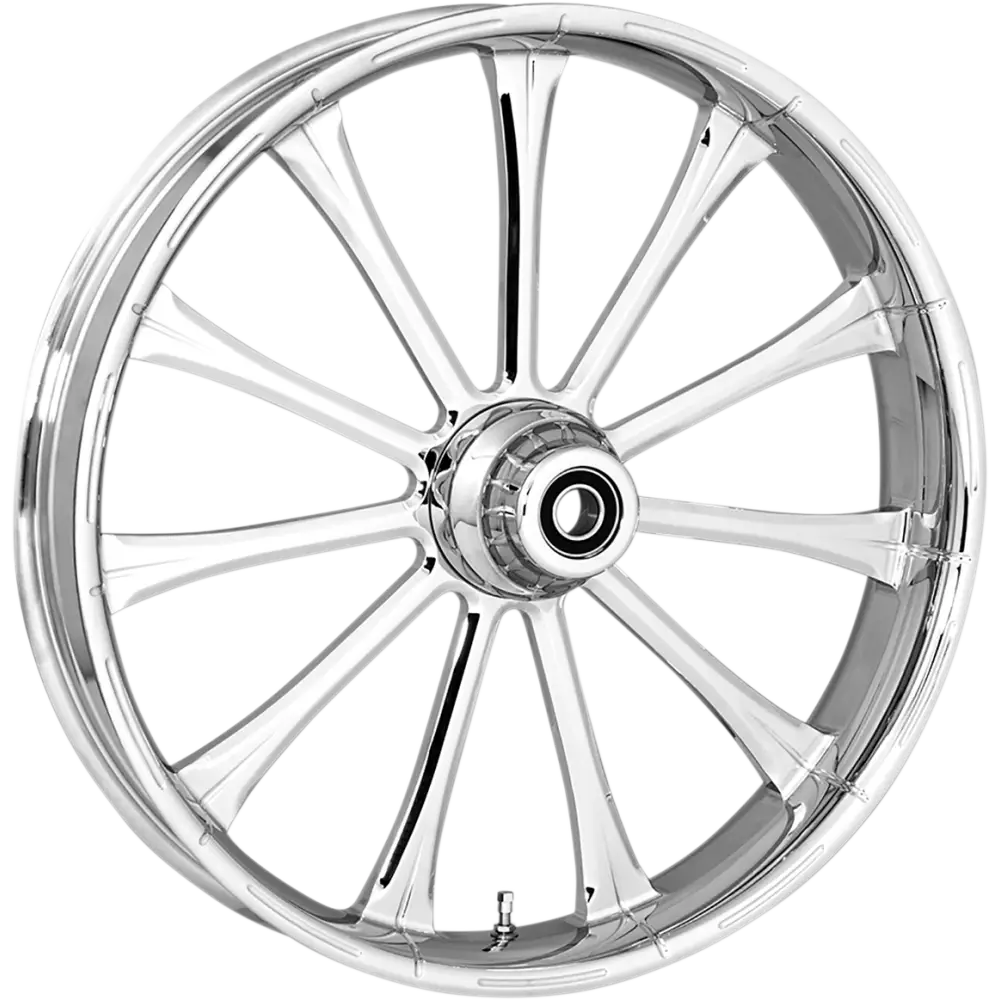 RC COMPONENTS Wheel - Exile - Front - Dual Disc/with ABS - Chrome - 23x3.75 233759031A14122