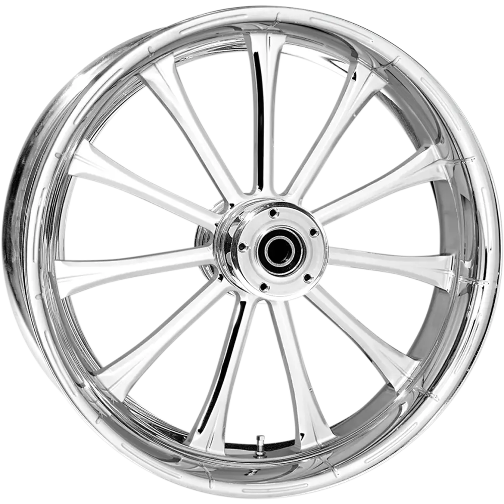 RC COMPONENTS Wheel - Exile - Rear - Single Disc/with ABS - Chrome - 18x5.5 18550-9210A-122