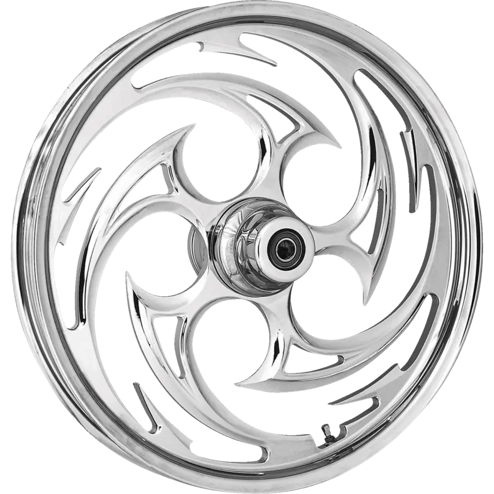 RC COMPONENTS Wheel for Hub Mounted Rotor - Savage - Front - Chrome - 21x3.5 0321350-85C257-21AC