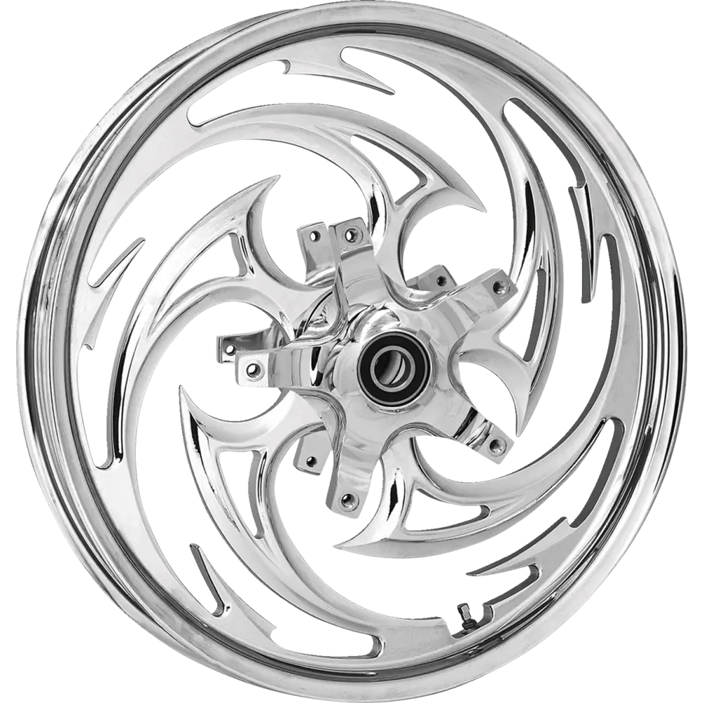 RC COMPONENTS Wheel for Stock Rotor - Savage - Front - Chrome - 21x3.5 0321350-85C925-21AC