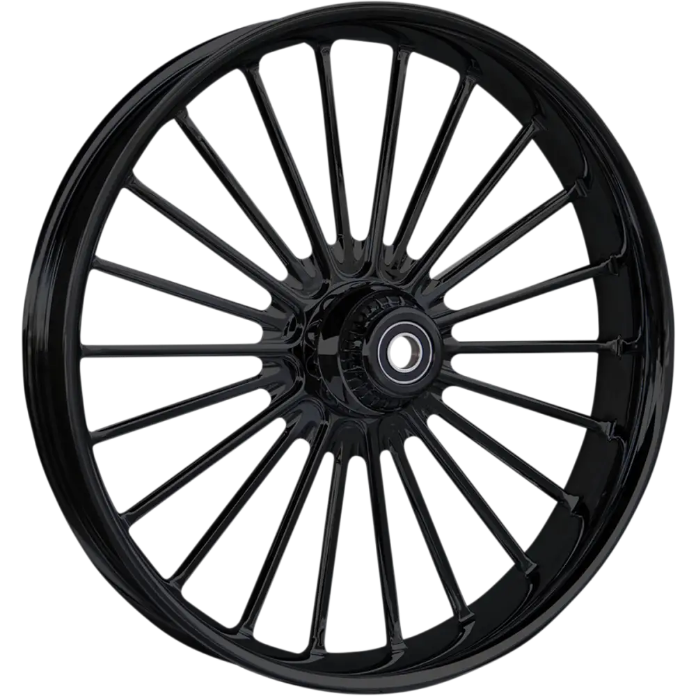 RC COMPONENTS Wheel - Illusion - Front - Dual Disc/with ABS - Black - 21x3.5 0321350-126B1