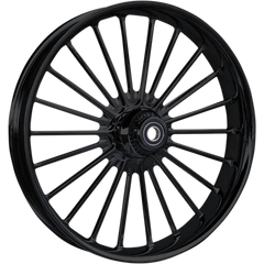 RC COMPONENTS Wheel - Illusion - Front - Dual Disc/with ABS - Black - 21x3.5 0321350-126B1