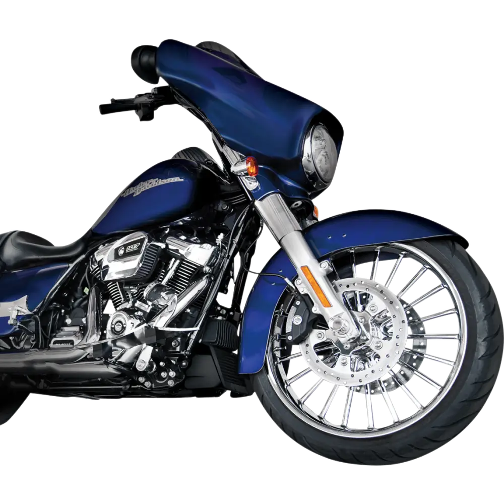 RC COMPONENTS Wheel - Illusion - Front - Dual Disc/without ABS - Chrome - 21x3.5 21350-9031-126C