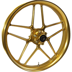RC COMPONENTS Wheel - Laguna - Front - Dual Disc/without ABS - Gold - 21x3.5 213-140G-F