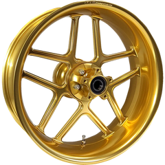 RC COMPONENTS Wheel - Laguna - Rear - Single Disc/with ABS - Gold - 18x5.5 185-140G-RAC