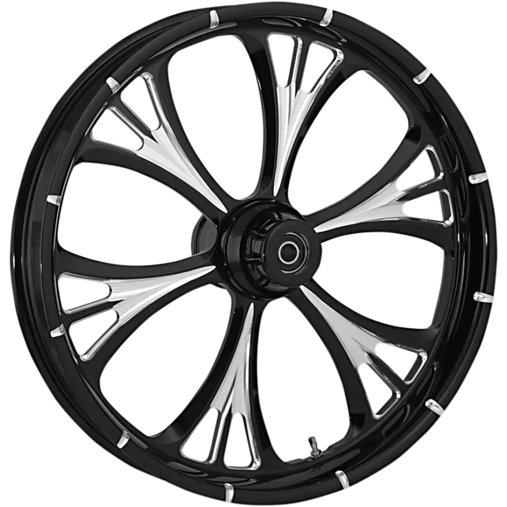 RC COMPONENTS Wheel - Majestic Eclipse - Front - Dual Disc/without ABS - Black Eclipse - 26x3.75 - '08-'23 FLT 26750-9031-102E