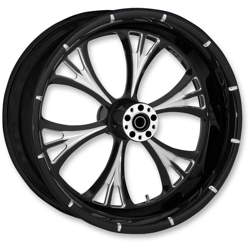RC COMPONENTS Wheel - Majestic Eclipse - Rear - Single Disc/with ABS - Black Eclipse - 18x5.5 - '09-'23 FLH 185509210A102E