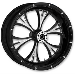 RC COMPONENTS Wheel - Majestic Eclipse - Rear - Single Disc/with ABS - Black Eclipse - 18x5.5 - '09-'23 FLH 185509210A102E