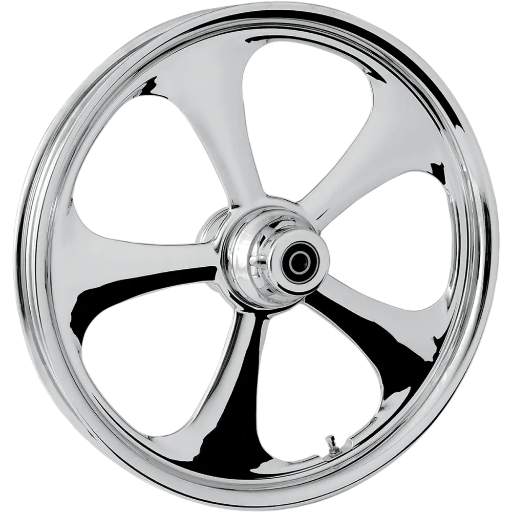 RC COMPONENTS Wheel - Nitro - Front - Dual Disc/without ABS - Chrome - 16x3.5 - '00-'07 FLT 16350-9917-92C
