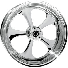 RC COMPONENTS Wheel - Nitro - Rear - Single Disc/without ABS - Chrome - 16x3.5 - '02-'07 FLT 16350-9974-92C
