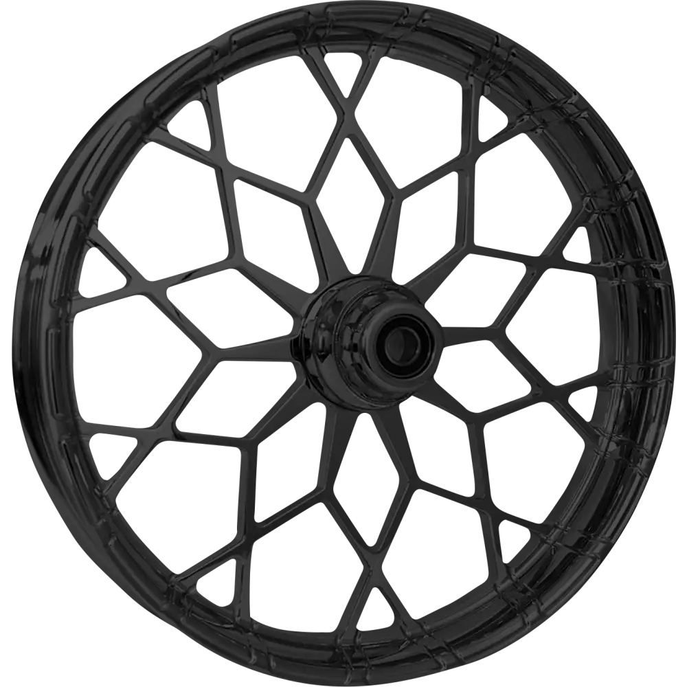 RC COMPONENTS Wheel - Phenom - Front - Single Disc/with ABS - Black - 21x3.5 - FLH 213HD032A21135B