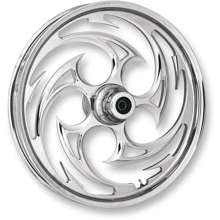 RC COMPONENTS Wheel - Savage - Front - Single Disc/without ABS - Chrome - 21x2.15 21215-9008-85C