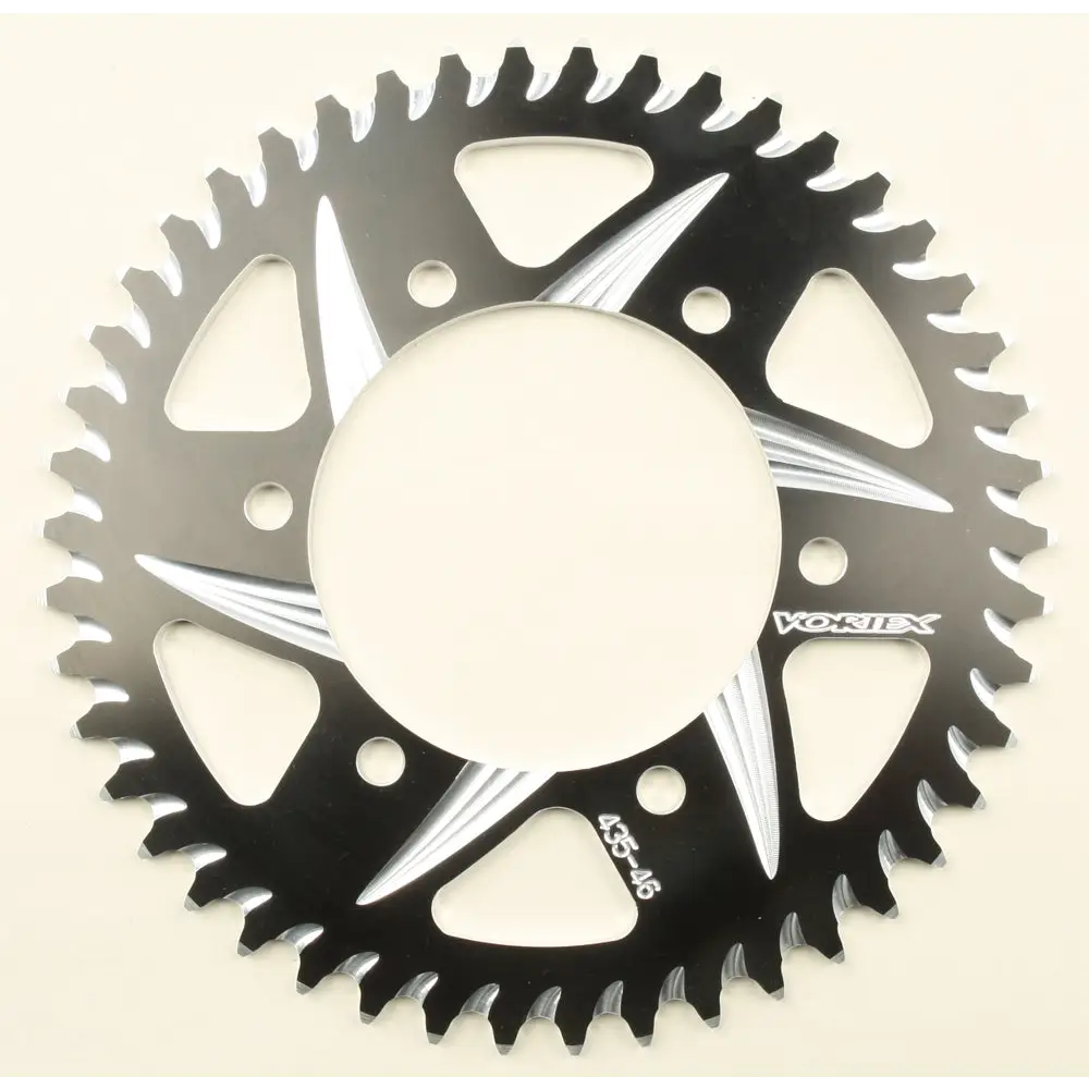 Rear Cat5 Sprocket Aluminum 46t 520 Blk Kaw/Suz/Yam