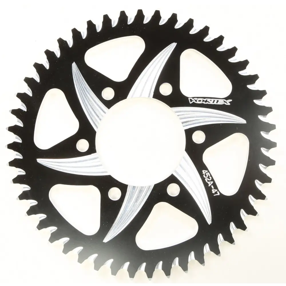 Rear Cat5 Sprocket Aluminum 47t 520 Blk Kaw