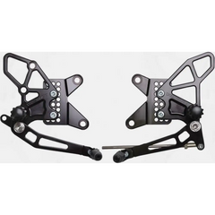 Rear Set Complete Blk Kaw