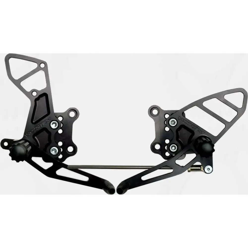 Rear Set Complete Blk Suz