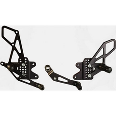 Rear Set Complete Blk Suz