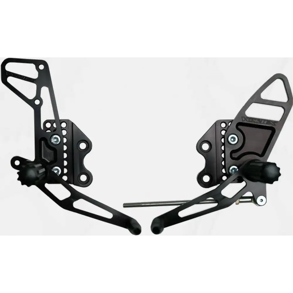 Rear Set Complete Blk Suz