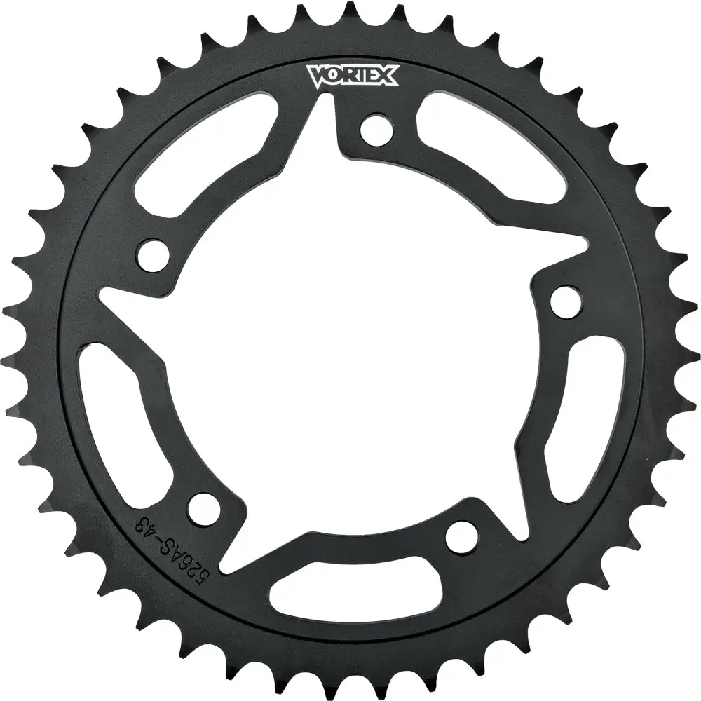 Rear Sprocket Steel 42t 520 Blk Kaw/Suz/Yam