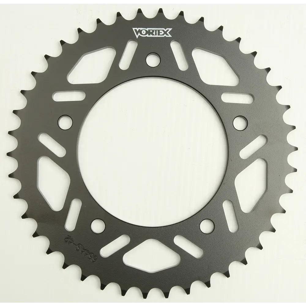 Rear Sprocket Steel 42t 520 Blk Yam