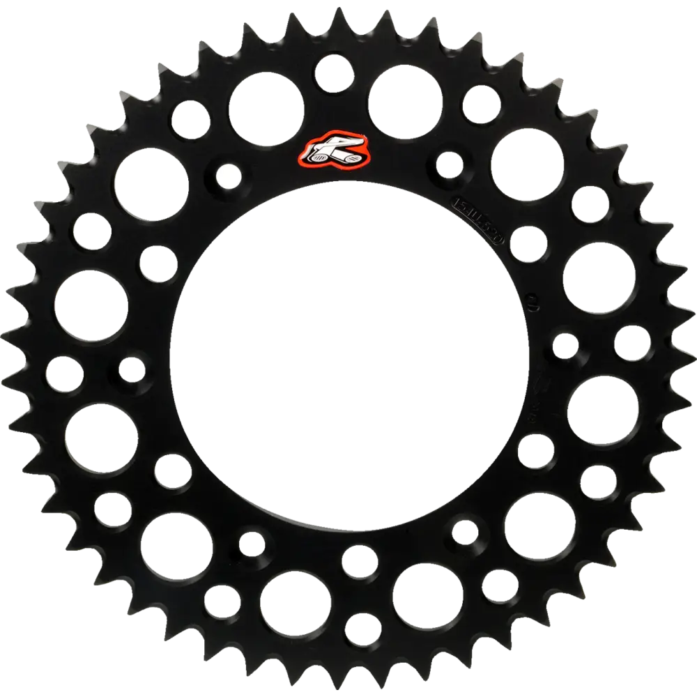RENTHAL Rear Sprocket - Aluminum - 52 Tooth - Black - KTM/Husqvarna/Gas Gas 224U-520-46GPBK