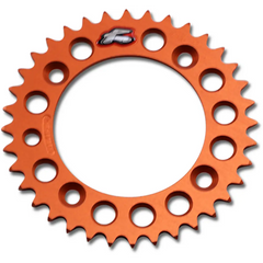 RENTHAL Rear Sprocket - Orange - 36 Tooth 491--415-36P-OR