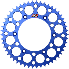 RENTHAL Rear Sprocket - Yamaha/Suzuki - Blue - 48 Tooth 121U-428-48GPBU