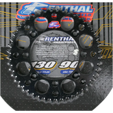 RENTHAL Sprocket - Black - 47 Tooth 121U-428-47GPBK