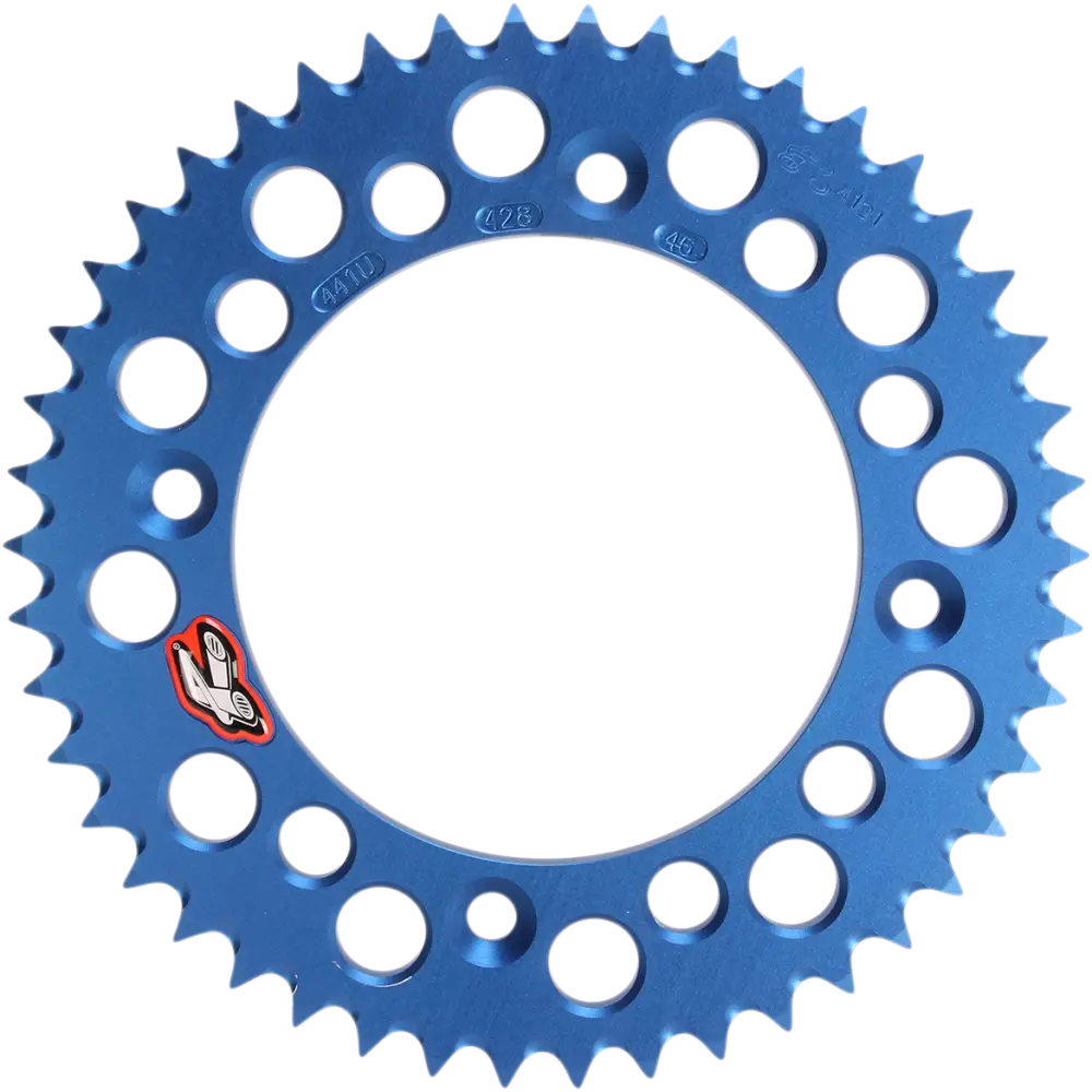 RENTHAL Sprocket - Blue - 46 Tooth 441U-428-46GPBU