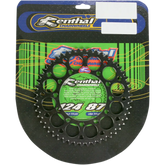 RENTHAL Sprocket - Kawasaki - Black - 50 Tooth 191U-420-50GEBK