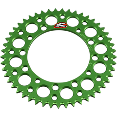 RENTHAL Sprocket - Kawasaki - Green - 49 Tooth 408U-420-49GEGN