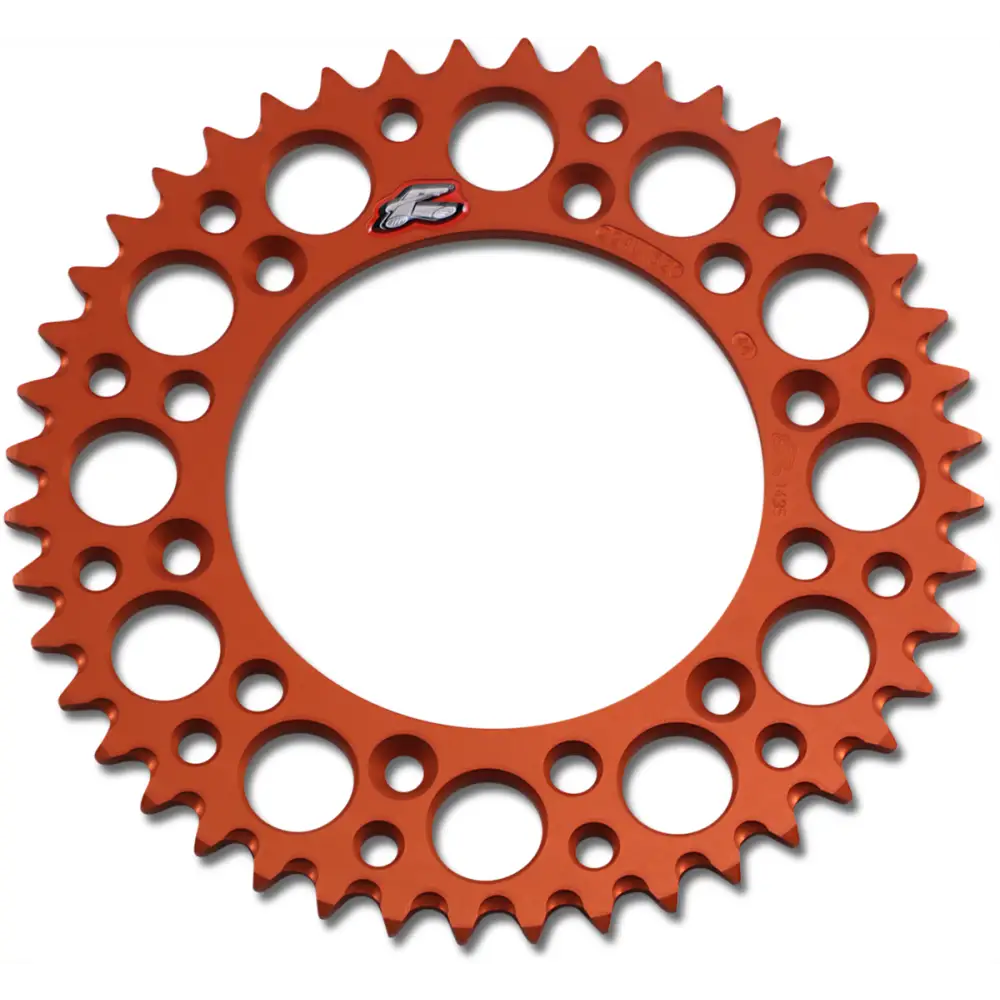 RENTHAL Sprocket - Orange - 44 Tooth 224U-520-44GPOR