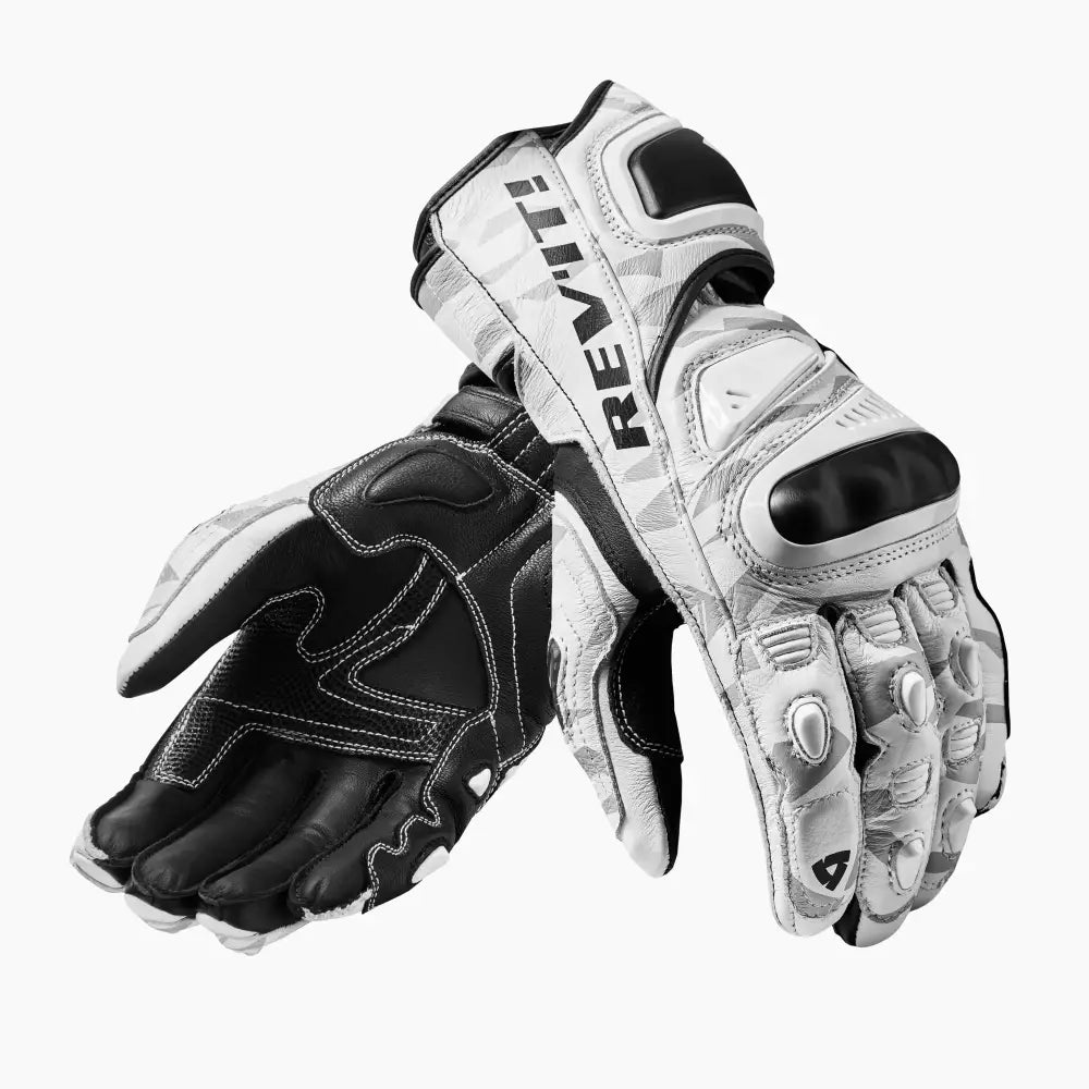 RevIT Gloves Jerez 3 - Light Grey-Black / S - Gloves