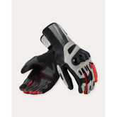 RevIT Gloves Metis 2 - Light Grey-Neon Red / S - Gloves