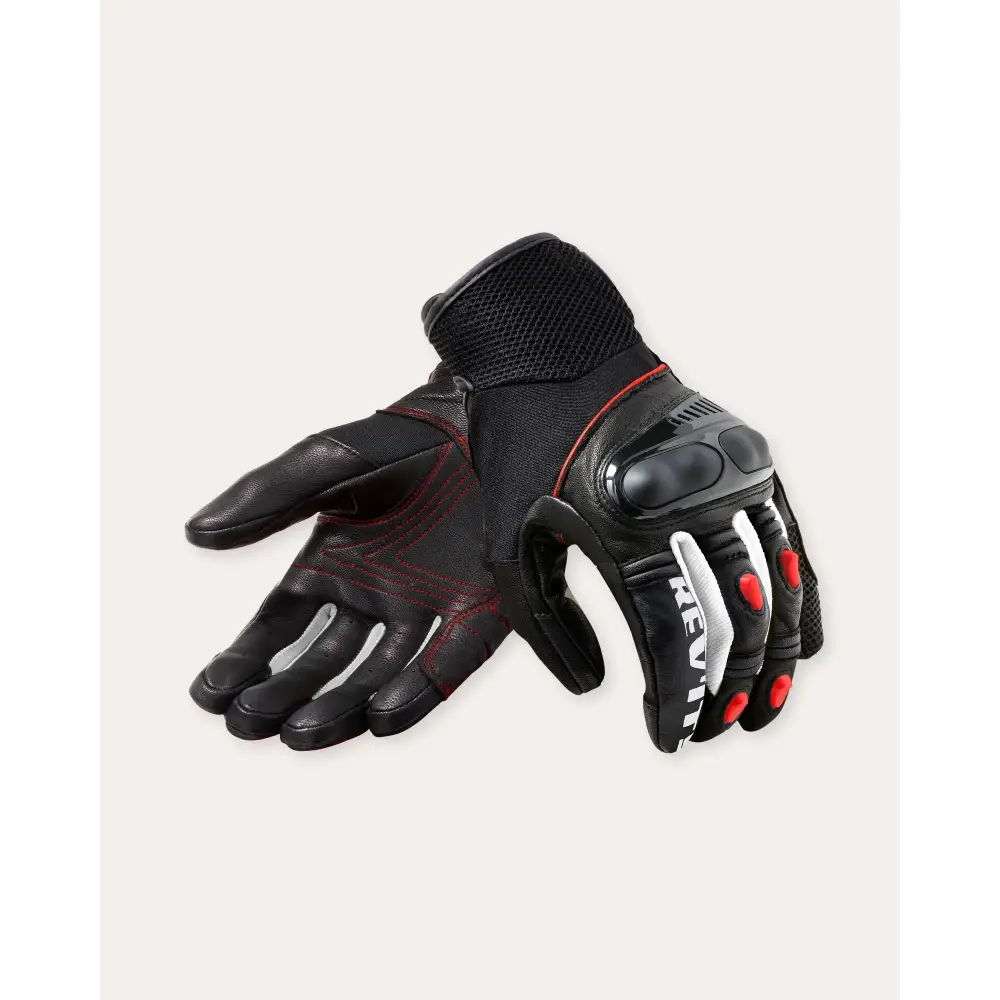 RevIT Gloves Metric - Black-Neon Red / S - Gloves