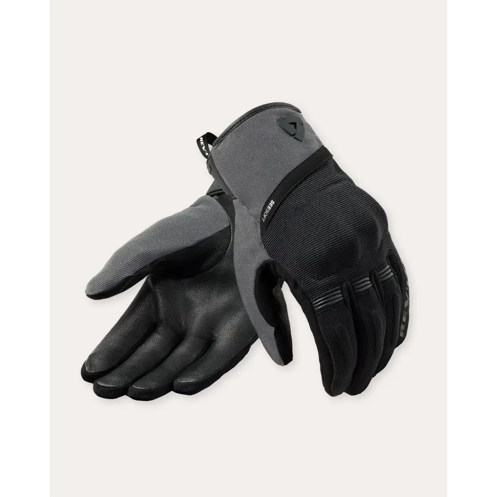RevIT Gloves Mosca 2 H2O - Black-Grey / S - Gloves