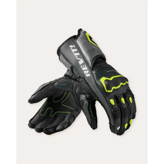 RevIT Gloves Quantum 3 - Grey-Neon Yellow / S - Gloves