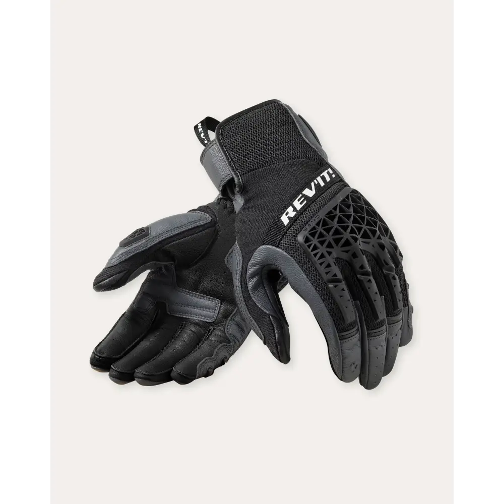 RevIT Gloves Sand 4 - Grey-Black / S - Gloves