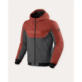 RevIT Hoodie Parabolica 2 - Burgundy Red-Grey / S - Gloves