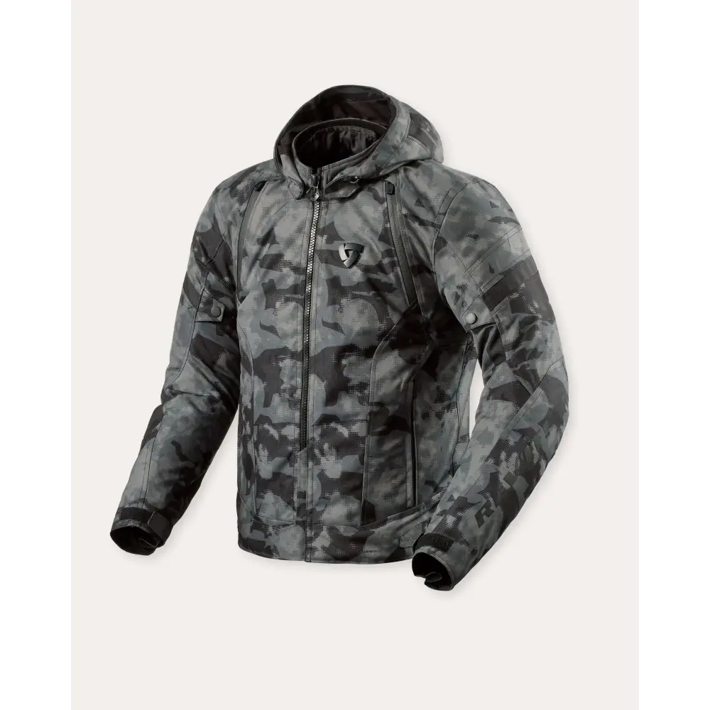 RevIT Jacket Flare 3 H2O - Camo Dark Grey / S - Gloves