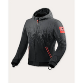 RevIT Jacket Quantum WB - Black-Neon Red / S - Gloves