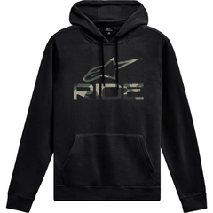 Ride Camo Hoodie V3 Black Md