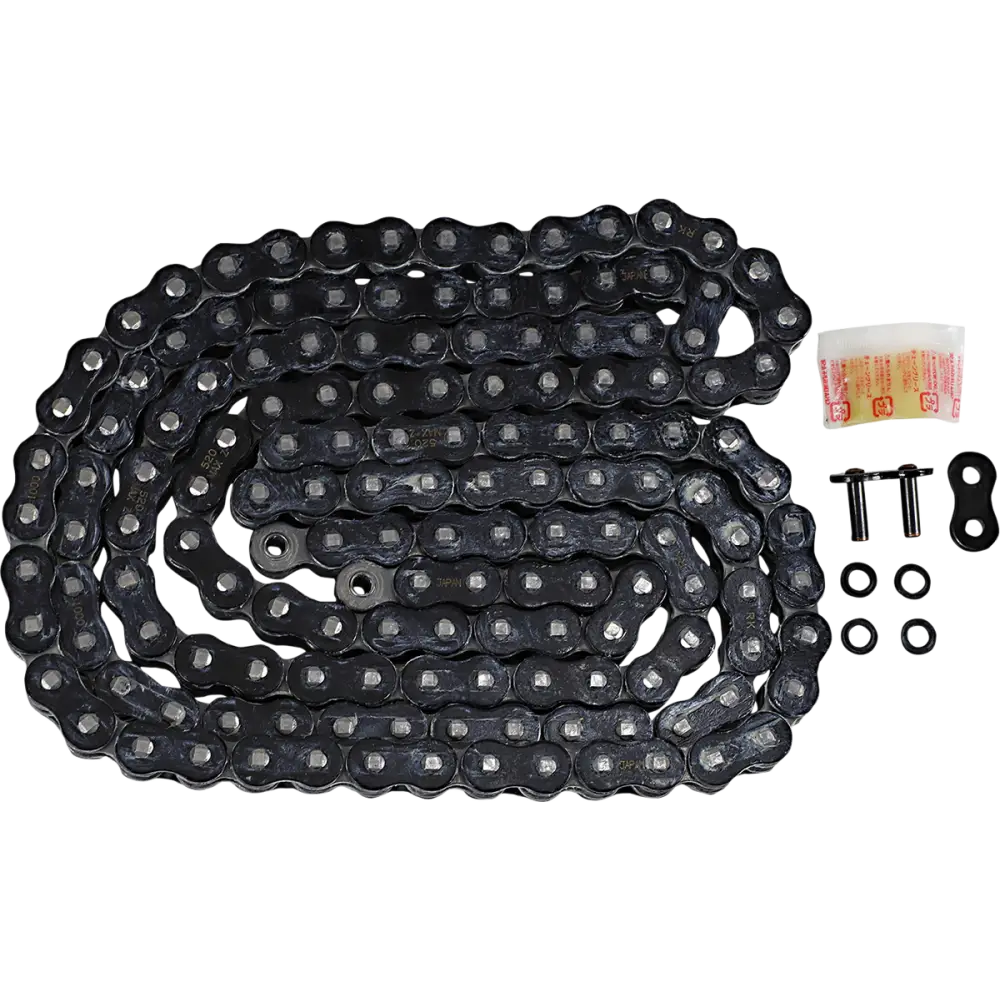 RK 520 Max Z - Drive Chain - 130 Links - Black & Chrome 520MAXZ-130-BC