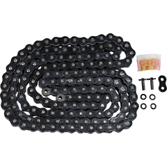 RK 520 Max Z - Drive Chain - 130 Links - Black & Chrome 520MAXZ-130-BC