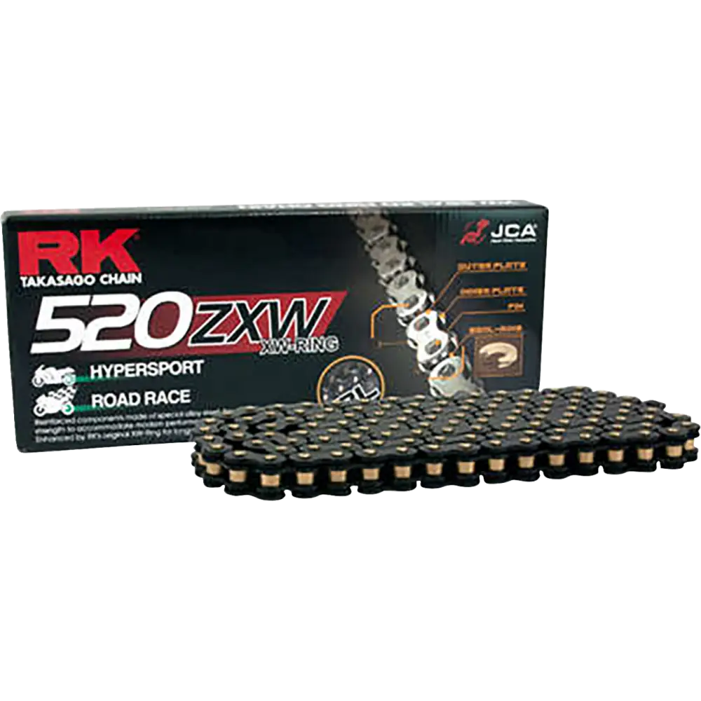 RK 520 ZXW - Drive Chain - 150 Links - Black Scale BL520ZXW-150 - Drive Train Group