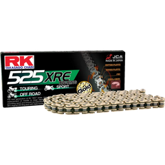RK 525 XRE - Drive Chain - 112 Links - Gold GB525XRE-112