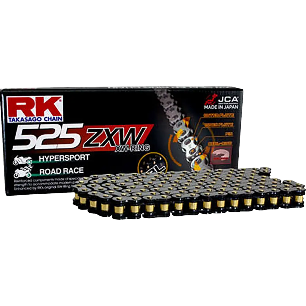 RK 525 ZXW - Drive Chain - 150 Links - Black Scale BL525ZXW-150
