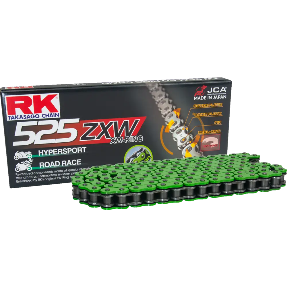RK 525 ZXW - Drive Chain - 150 Links - Green MM525ZXW-150